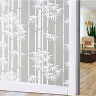 tinted Glass  /  Cermin Kaca Buluh putih tingkap  cermin frosted