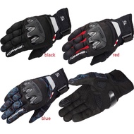 [Same Style As Xiaohongshu] Motorcycle Gloves KOMINE Summer 3D Hollow High Protection Cycling Rider 