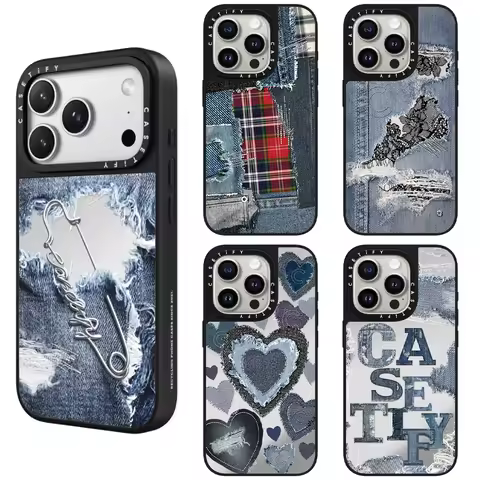 CASETiFY Denim Declaration Cowboy Selected Series of Case for iPhone 17 16 15 14 13 Pro Max Air Plus