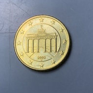 Germany 50 Euro Brass Coins EU Coins 24mm Commemorative Coins Copper Coins Coins and Years Random Sh