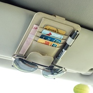 Car Glasses Clip Car Glasses Frame Car Multifunctional Sun Visor Bill Business Card Card Parking Car