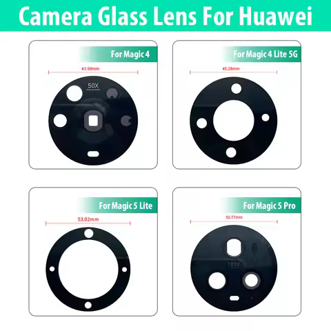 Good quality Rear Back Camera Glass Lens For Huawei Honor Magic 4 Lite 5G 5 Lite 5 Pro 6 Pro Lite Ca
