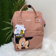 Nekokissbag Anello Mickey Disney Backpack แท้100% Mini &amp; Classic กระเป๋าเป้สะพายหลัง อเนลโล มิกกี้