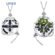 LMXKB Jinx Ekko Necklace Ring, Game LOL League of Legends Necklace, Game Accessories Arcane Season 2