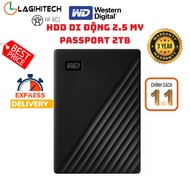 [LAGIHITECH] Western Digital My Passport 2.5 inch HDD Portable Hard Drive 1TB 2TB 4TB 5TB