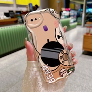Casing HP OPPO F9 F9 Pro Realme 2 Pro Realme U1 Case Cute Cat And Bear Pattern Phone Case Soft Softcase New Silicone Protective Case HP