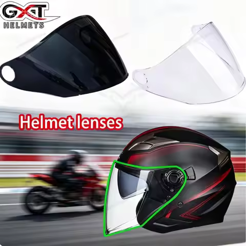 Motorcycle Helmet Lens GXT708/703/702 Electric Car Half Helmet Replacement Lens Helmet Accessories