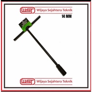 Tekiro black t-socket wrench 14 mm tekiro t-socket wrench 14 mm
