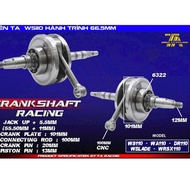 Den TA R1 WAVE A110 / Blade 110 / RSX 110 fi + 6 journeys (Total journey 66.5), 100 CNC handle (for 