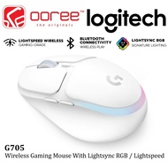 LOGITECH G705 WIRELESS GAMING MOUSE WITH LIGHTSYNC RGB LIGHT / BLUETOOTH / LIGHTSPEED / 6 PROGRAMMAB