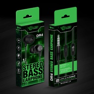 DMES DR4 STEREO BAS EARPHONE