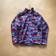 Genuine imported NEW Patagonia Cross-border Bata Patag Indian Pattern Fleece Jacket Stand Collar Pul