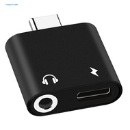 Mini Type-C Adapter USB31 2 in 1 USB C to 35mm Type C Cable Converter for Phones