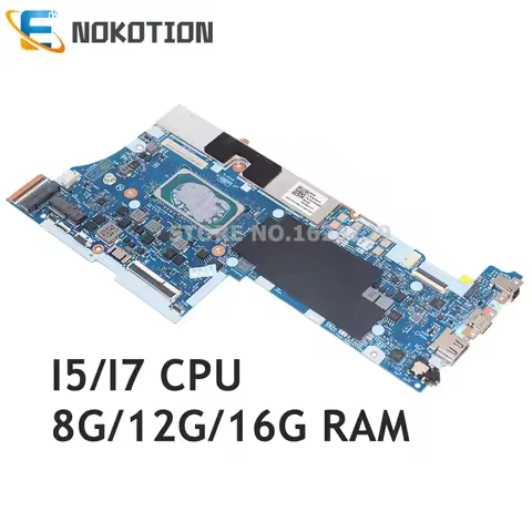 NOKOTION GS55J GS55K NM-D211 5B20Z53368 For Lenovo IdeaPad 5 15ITL05 Laptop Motherboard With I5/I7 C
