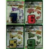 Emco Pocket Morphors Mega Botz Toy Number One Set - 6De3E9 - Original Authentic