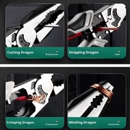 【Shines】 Industrial Grade 9 Inch Professional-grade Multi-function Electrician's Pliers Wire Cutters