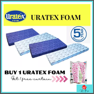 ORIGINAL URATEX 4INCH THICK FOAM WITH COVER/ URATEX MATTRESS/ FOAM WITH COVER