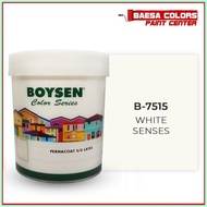 ❖ ⊕ ♞,♘BOYSEN PERMACOAT LATEX PAINT COLOR SERIES WHITE SENSES (B-7515)