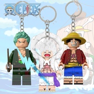 LEGO keychain One Piece Nick Luffy   Luffy  Roronoa Zoro