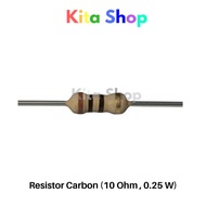 Resistor 10 Ohm (Carbon - 0.25W)