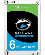 SEAGATE SkyHawk 6TB ST6000VX0023 3.5" SURVEILLANCE HARD DRIVE, 3 YEARS WARRANTY