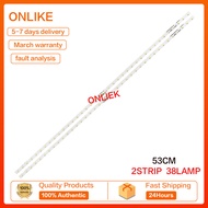 2pcs/set For Samsung 43-49-50-55 Inch UE49NU7175U LCD strip AOT-43-NU7100F BN96-45954A UE43NU7100U 7