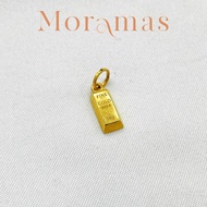 Moramas GOLDBAR Pendant 916 Gold/ Loket GOLD BAR Emas 916