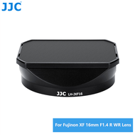 JJC Fujifilm เลนส์อลูมิเนียมอัลลอยด์สแควร์ฮูดสำหรับกล้องฟูจิฟิลม์ เลนส์ Fujinon XF 18-55mm F2.8-4 R LM OIS / XF 16mm F1.4 R WR / XF 18mm F1.4 R LM WR / XF 23mm F1.4 R LM WR / XF 35mm F1.4 R / XF 35mm F2 R WR / XF 56mm F1.2 R APD / XF 16-80mm F4 R OIS WR