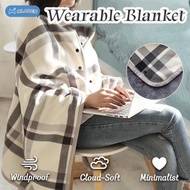 MLADEN Wearable Blankets Shawl Blanket Lazy Casual Office Blanket Multifunctional Soft Blanket