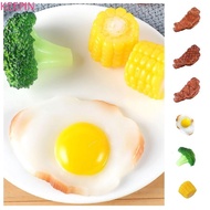 KEEPIN Simulation Steak Model, Simulation Food Western Food Simulation Kitchen Toy, Poached Egg Cook