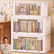 Storage Storage Box Book Book Book Box Foldable Book Storage Book Dormitory Storage Box Transparent 