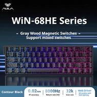 AULA WIN68HE Magnetic Keyboard RT Gaming Wired RGB Hot-swap 8kHz low latency Mechanical Keyboard