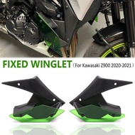 Motorcycle Side Downforce Spoilers Motorcycle Side Downforc Wing Fairing Wing forKawasaki Z 900 Moto