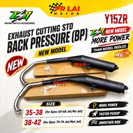 ESR Y15ZR 35-38mm 38-42mm EXHAUST BACK PRESSURE CUTTING STD REDLEO 35MM 38MM Y15 cutting standard ya