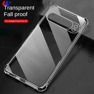 COD GMLF Transparent Case for Google Pixel 9 Pro XL 5G Soft TPU Silicone Phone Cover for Google Pixe