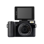 New arrival R2 2.7K Vlog Camera 4X Zoom Digital Camera with 3.0 inch Flip Screen (Black)