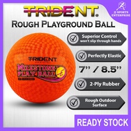 Trident Milestone Playground Ball Dodgeball Orange