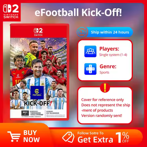 Nintendo Switch 2 Game - eFootball Kick-Off！ - Original Nintendo Physical Game Card for NS2 Console