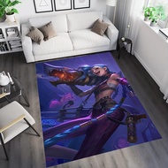 League of Legends printed rug bedroom living room play area rug LOL game home carpet
