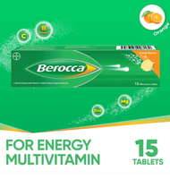 Berocca Vitamin C with B Complex 15s/30s/45s Effervescent Tablets