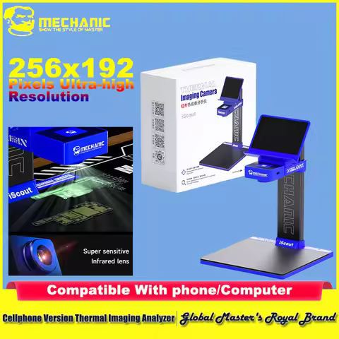 MECHANIC iScout Liftable 3D Thermal Imaging Camera One-key Quick Check Leakage for PC Phones PCB Cir