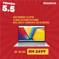 [ PROMOSI 5.5 ] Asus Vivobook 14 Laptop (A1405Z-ALY236WS) INTEL CORE I5-12500H INTEL IRIS XE GRAPHICS