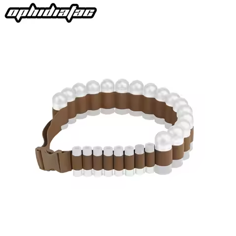 OPHIDIAN Hunting Bag 16x 40mm Grenade Bullet Belt 8x 2ga Shotgun Bullet Carrier Outdoor Training Sto