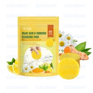 !!Hoygi Turmeric-Infused Kojic Acid Cleansing Pads - Mild Formula for Daily Cleanse | Controls Oil, 
