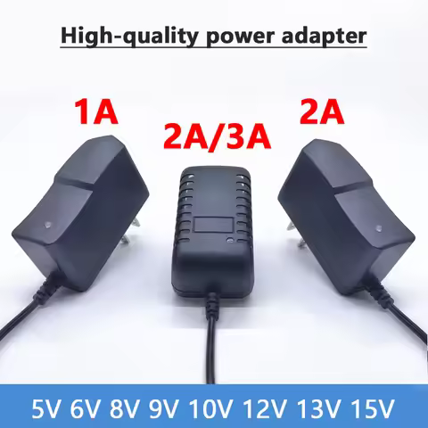 AC 220V To DC 5V 9V 12V Universal Power Adapter 6V 8V 13V 15V 1A 2A 3A Power Adapter Supply 5 6 8 9
