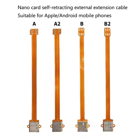 NEX Sim Card Nano 4FF Converter to Nano 4FF Sim Usim Card Vertical 4FF Adapter Conversion fpc Extens