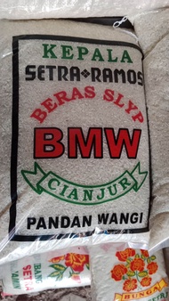 Beras Bmw berat 5kg beras melar pulen