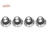 4 x potentiometer Pot metal knob with 0-9 turntable for 6mm shaft knob