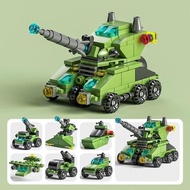 Lele BROTHER Land Force Tank Building Blocks Toy 6 in 1 138 Bricks