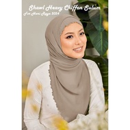 SHAWL HEAVY CHIFFON SULAM l SHAWL CHIFFON SULAM l POSTAGE WITHIN 24H
